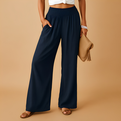 Aldona - Pantalon relaxat cu picioare drepte pentru femei