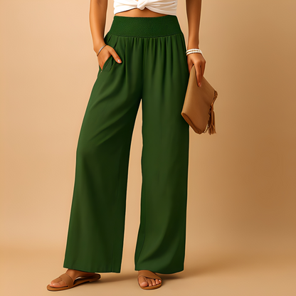 Aldona - Pantalon relaxat cu picioare drepte pentru femei