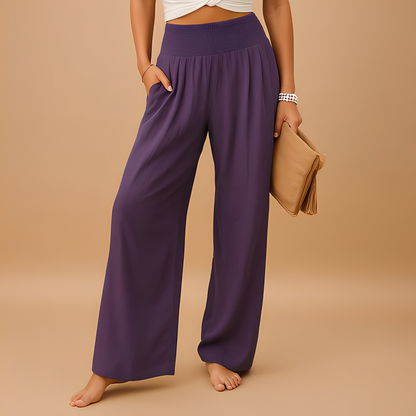 Aldona - Pantalon relaxat cu picioare drepte pentru femei