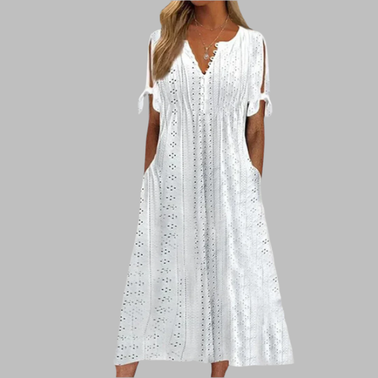 Alice – Rochie midi elegantă de vară în stil boho