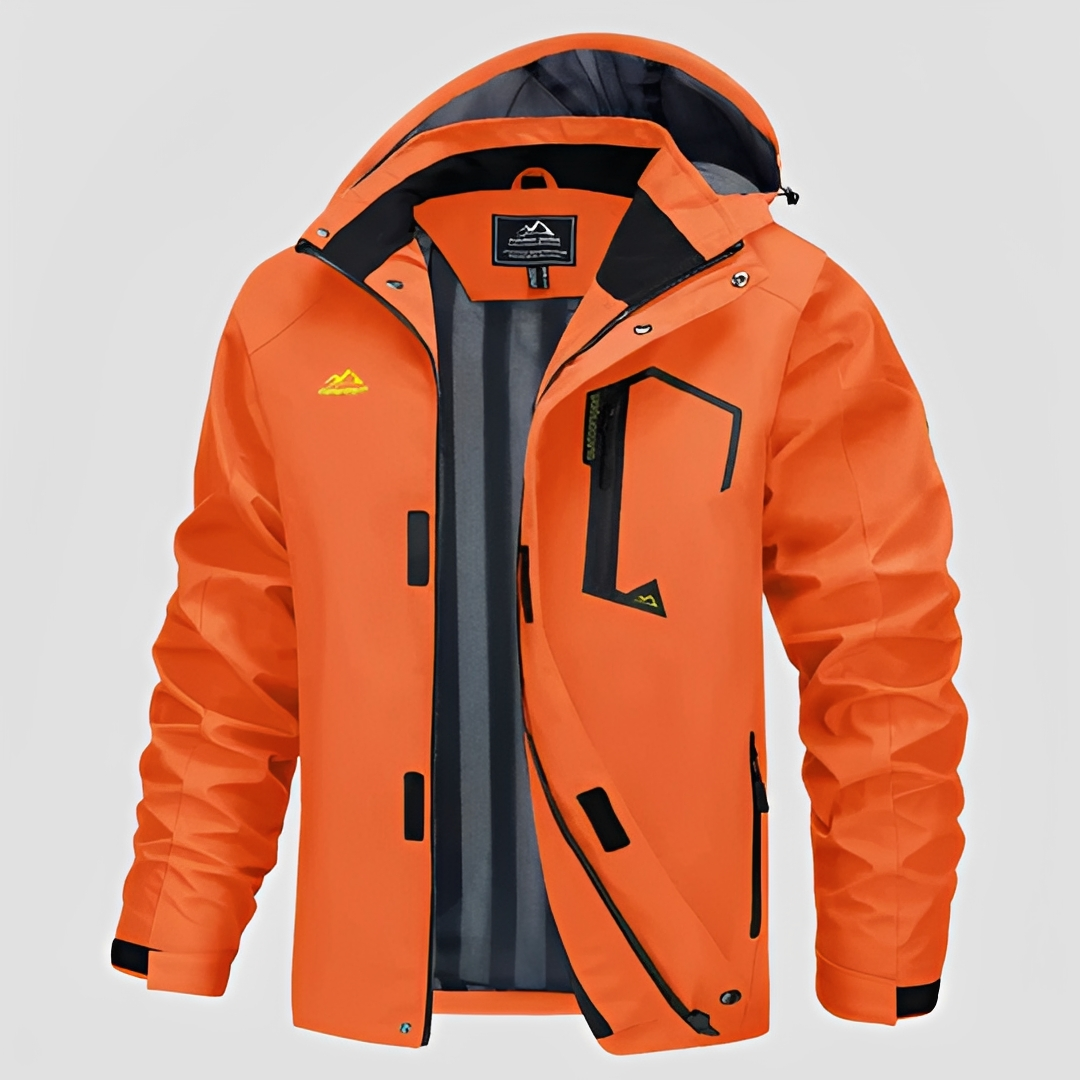 Febous - Jachetă de iarnă impermeabilă pentru bărbați