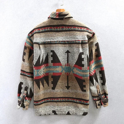 Leon – Cămașă Aztecă Tip Jachetă