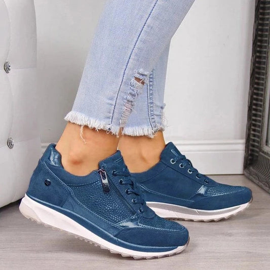 Livia – Sneaker cu fermoar și talpă confortabilă