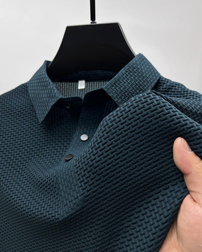 Leonardo - Tricou Polo Mesh Lejer pentru Bărbați