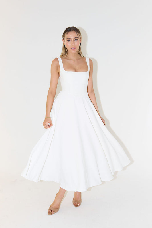 Melisandre - Rochie Midi Femei, Elegantă & Versatilă