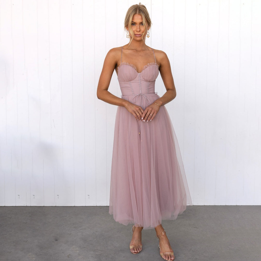 Franca – Rochie midi rafinată cu croială clasică