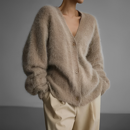 Adriene - Cardigan de iarnă larg și confortabil pentru femei