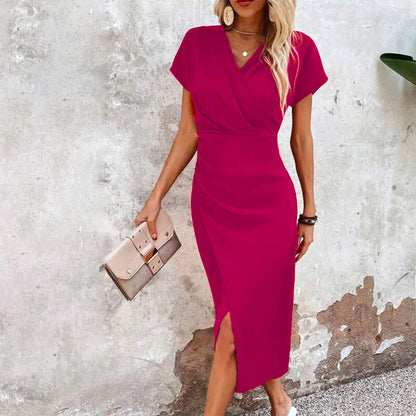 Fanny - Rochie midi elegantă și lejeră pentru femei