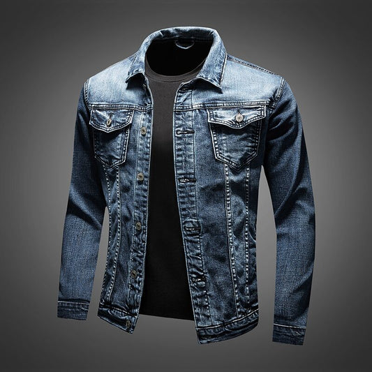 Mavy - Haină din Denim Casual și Rafinată