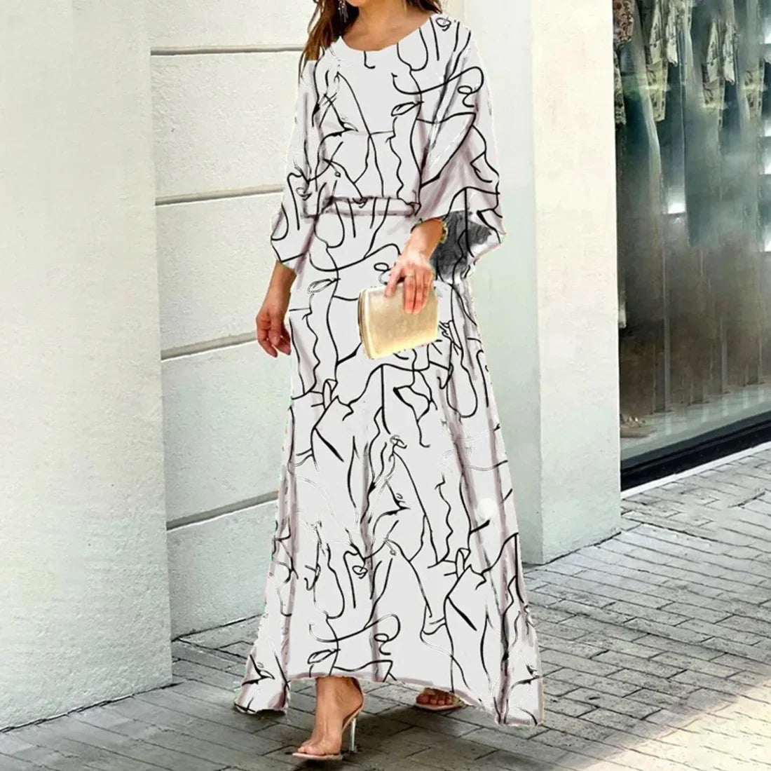 Descoperă Freya - Rochie din Bumbac Ușor