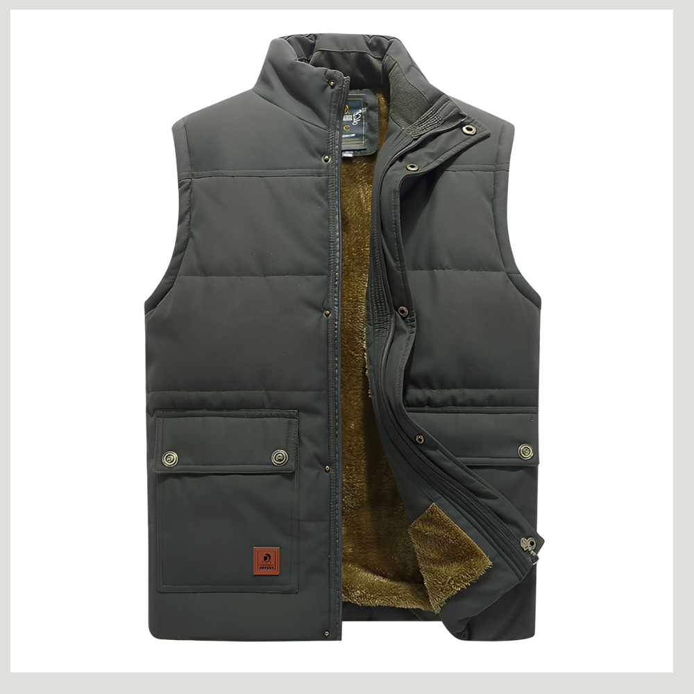 Marvin - Vestă modernă, versatilă, caldă pentru bărbați