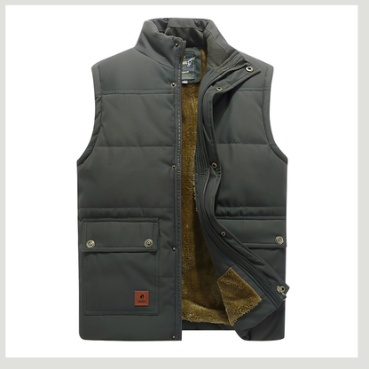 Marvin - Vestă modernă, versatilă, caldă pentru bărbați