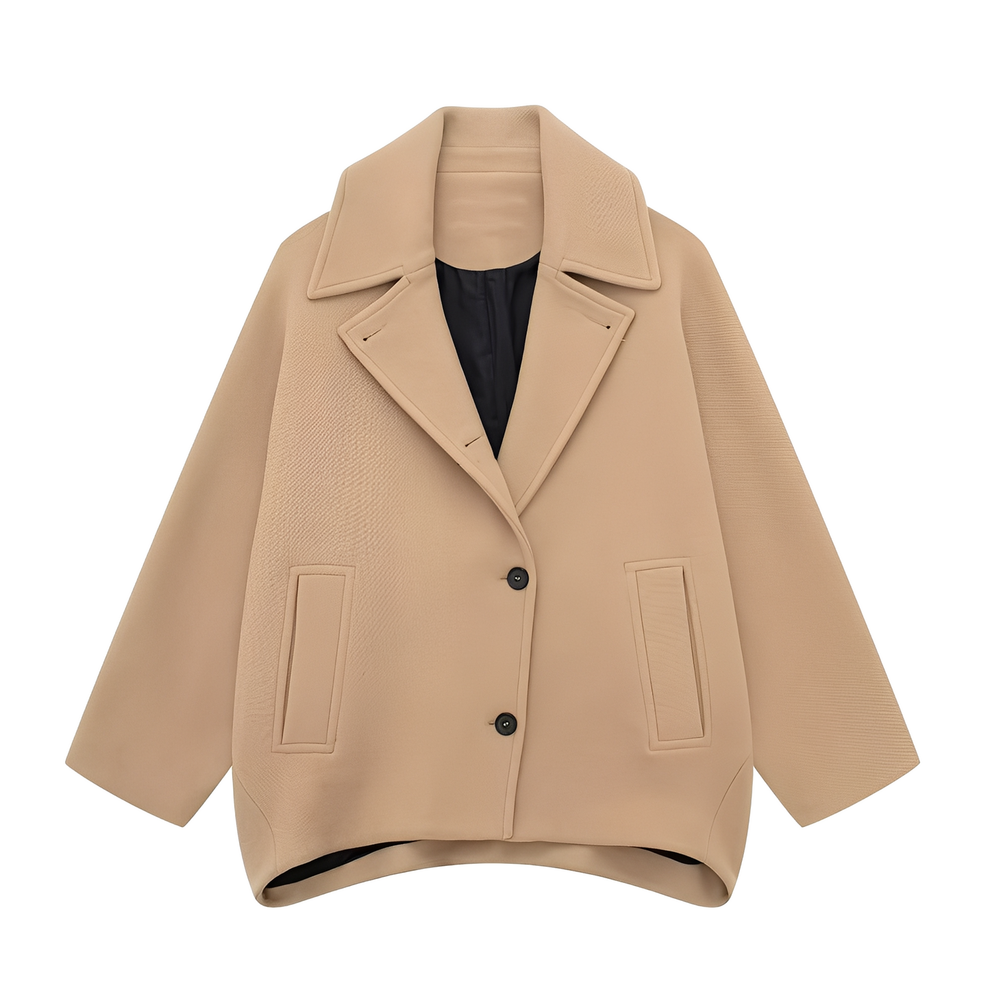 Rosalee - Elegant scurt manta de lână pentru femei