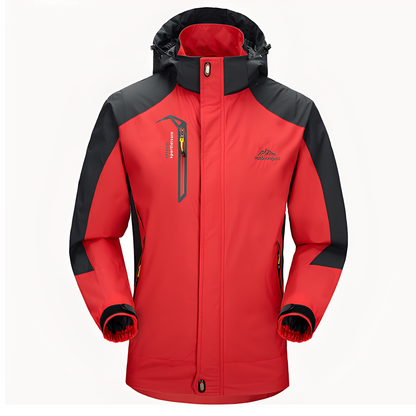 Rudolph - Jachetă casuală, caldă cu glugă pentru bărbați