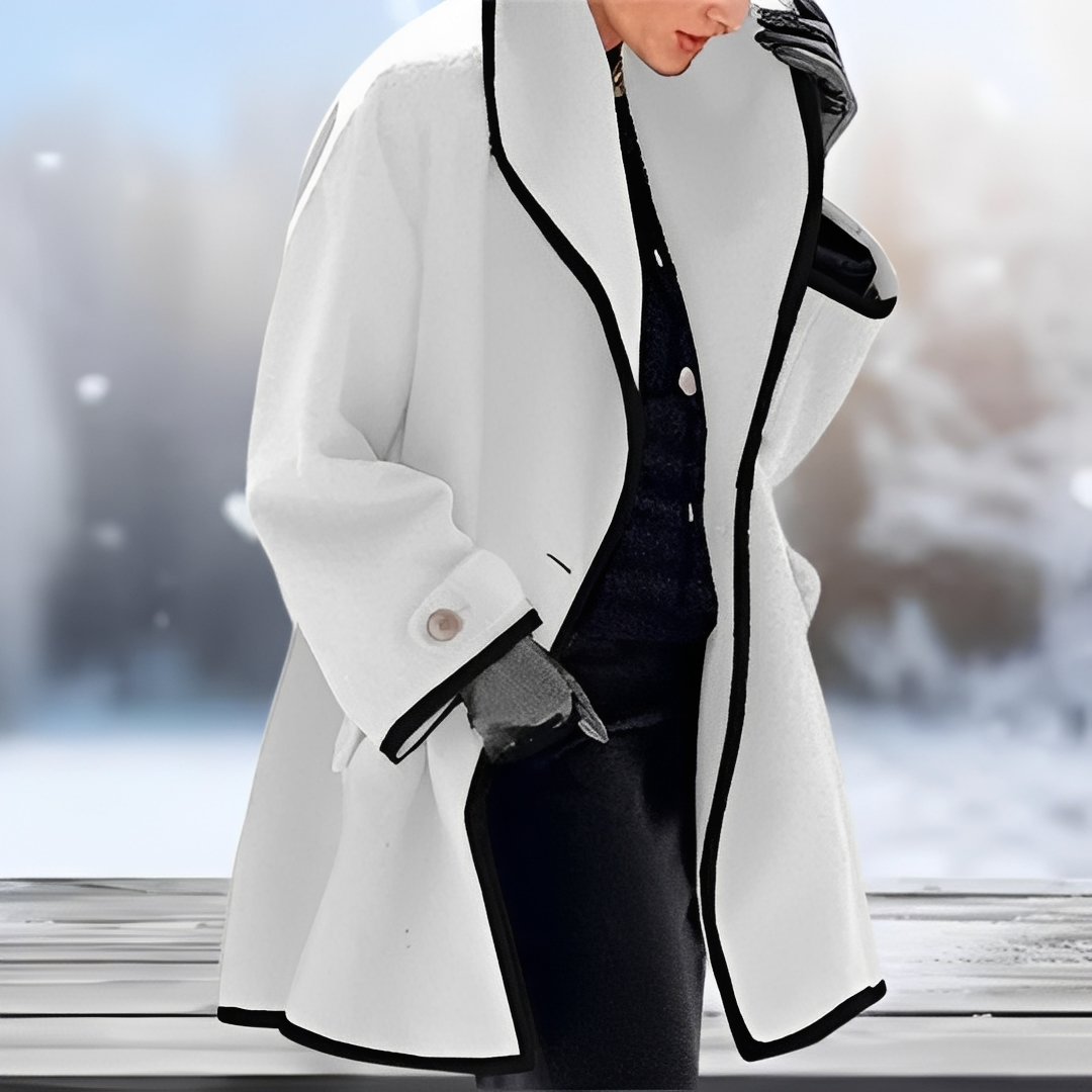 Danika - Pardesiu lung și călduros pentru femei, ideal pentru iarnă