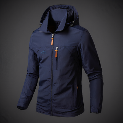 Dalton - Jachetă impermeabilă cu glugă pentru bărbați