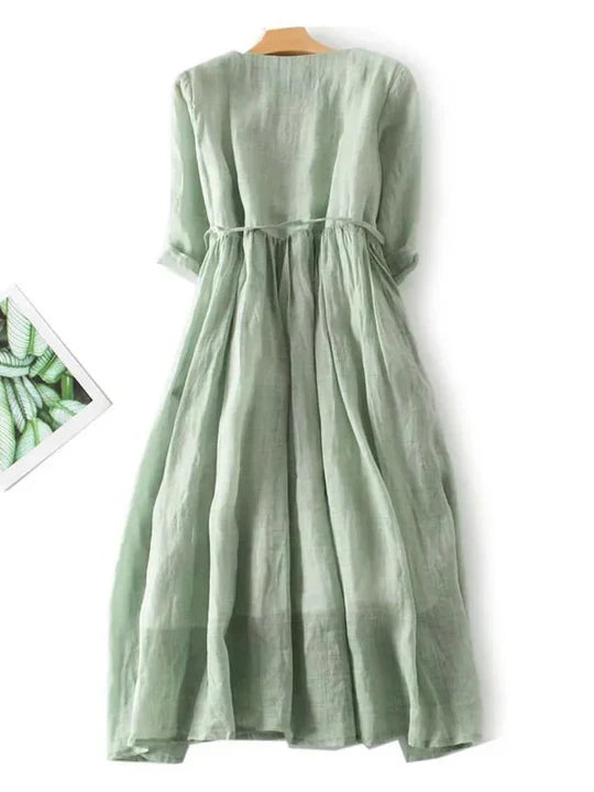 Odarike - Rochie din Fibre Naturale pentru Femei