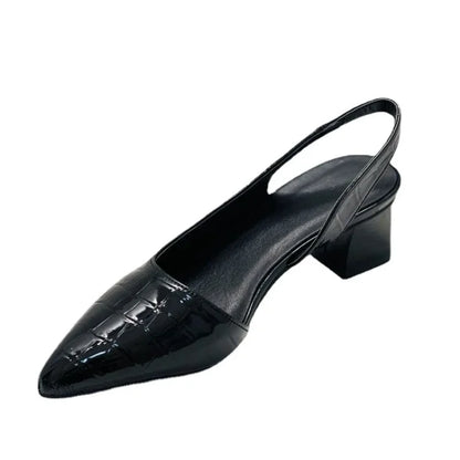 Caroline - Pantofi cu Toc Slingback Confortabili pentru Femei