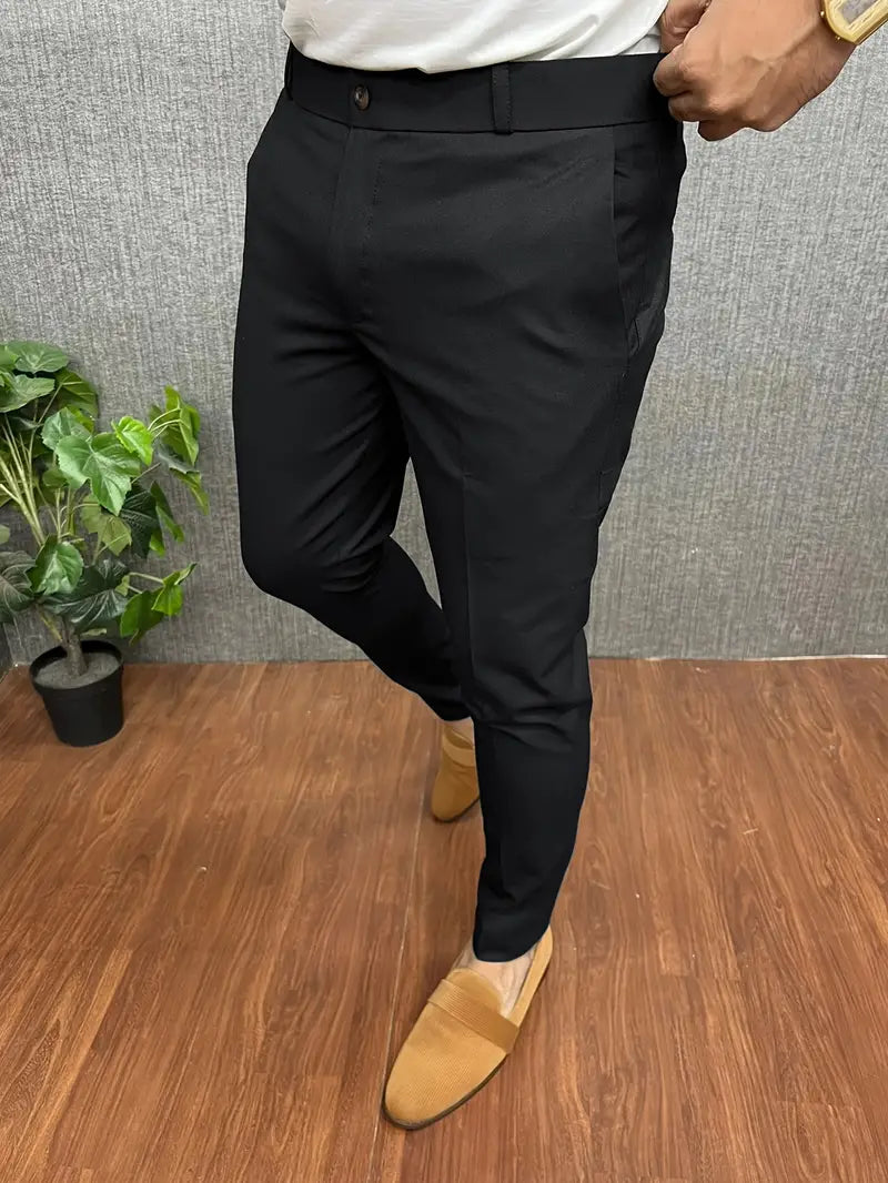 Josh - Pantaloni Semi-Formali cu Confort Elegant