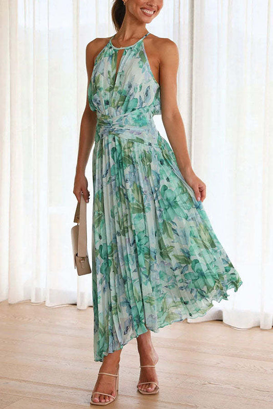 Jinora - Rochie versatilă midi cu model floral