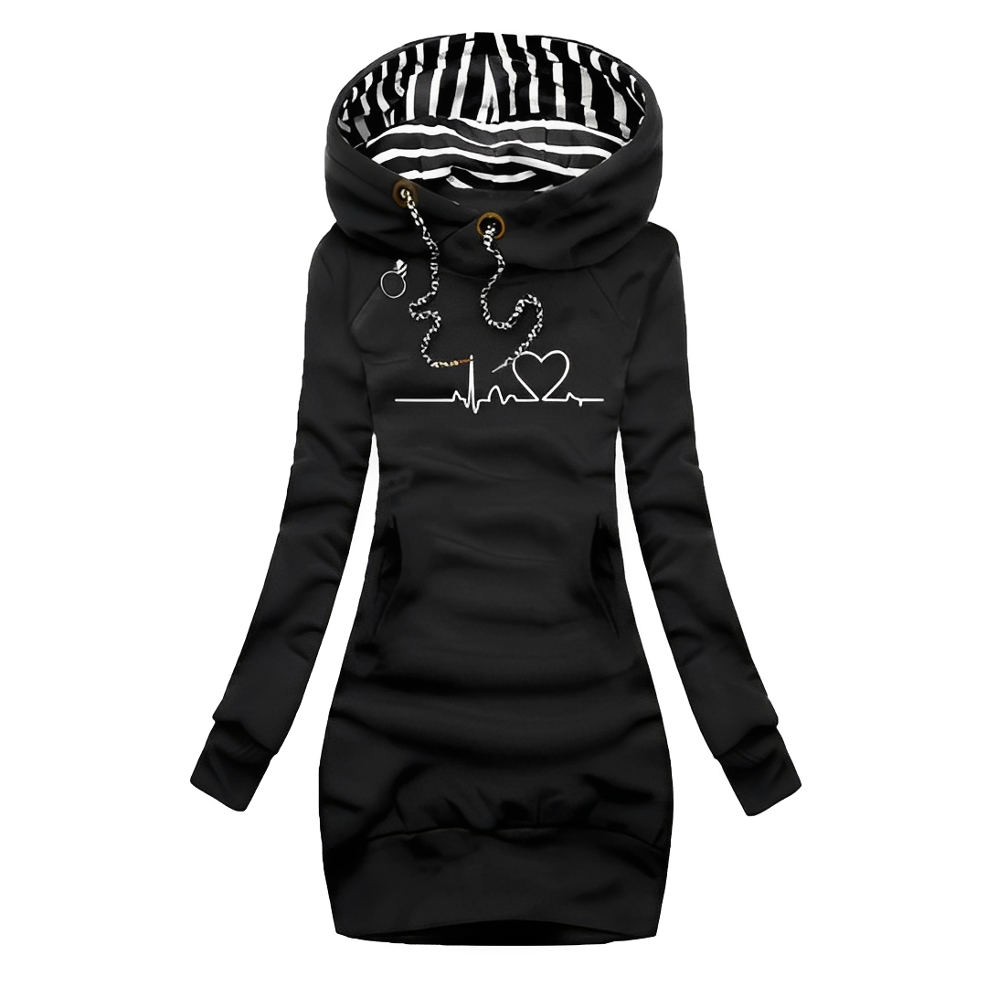 Amandine - Rochie-pulover comodă pentru femei