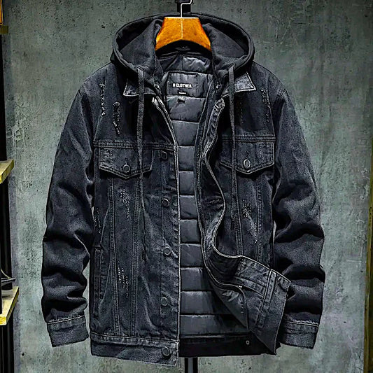 Tobias – Palto Clasic din Denim