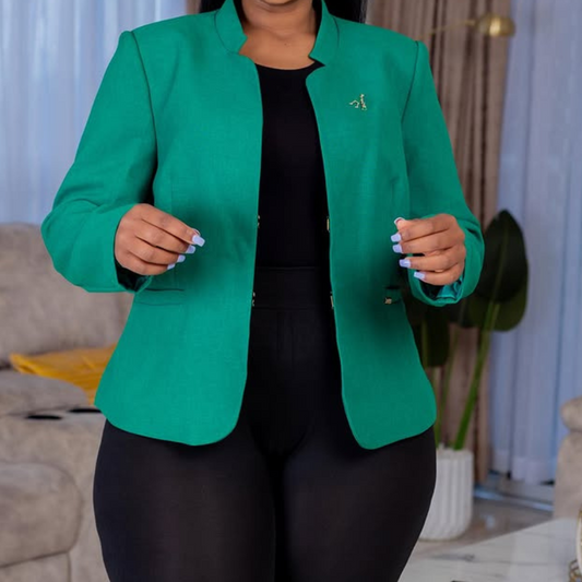 Blazer Verde Smarald Elegant