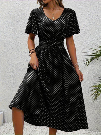 Melanie - Rochie cu Imprimeu Floral Vibrant pentru Primăvară și Vară