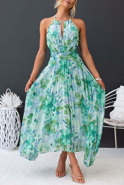 Jinora - Rochie versatilă midi cu model floral