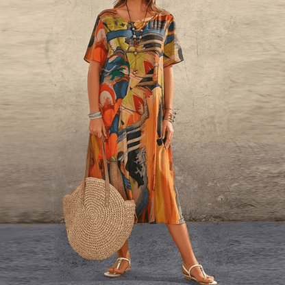 Elizabeth – Rochie rafinată cu imprimeu floral