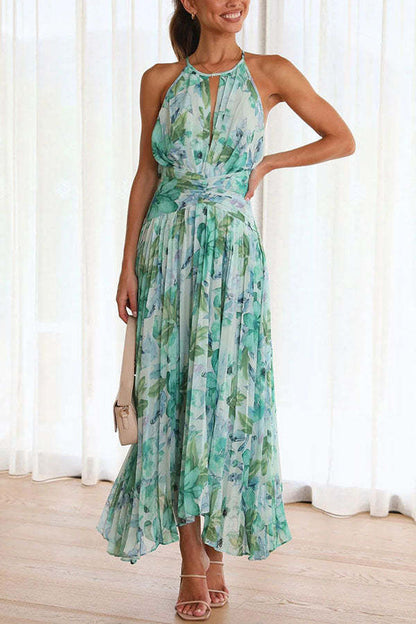 Jinora - Rochie versatilă midi cu model floral