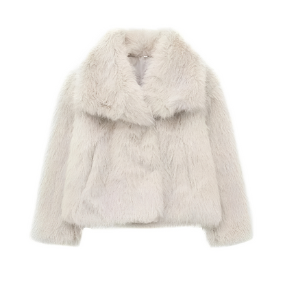 Corina - Manta elegantă cu rever scurt pentru femei