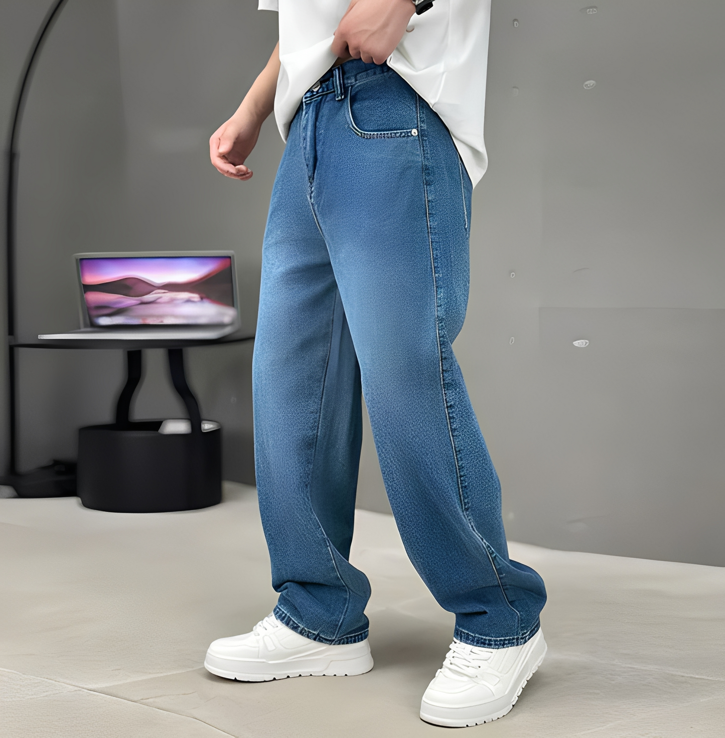 Aadan - Pantalon larg și comod pentru bărbați