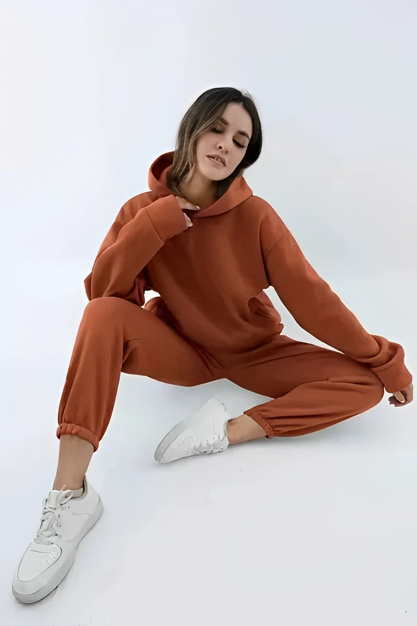 Nora – Femei Hanorac și Set de Pantaloni de Trening