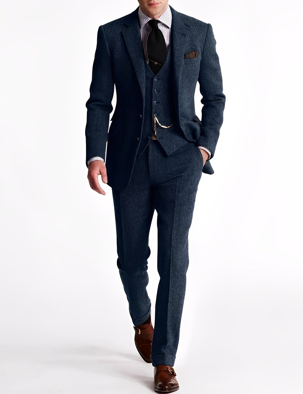 Alden - Formale costume de smoching înguste pentru barba?i