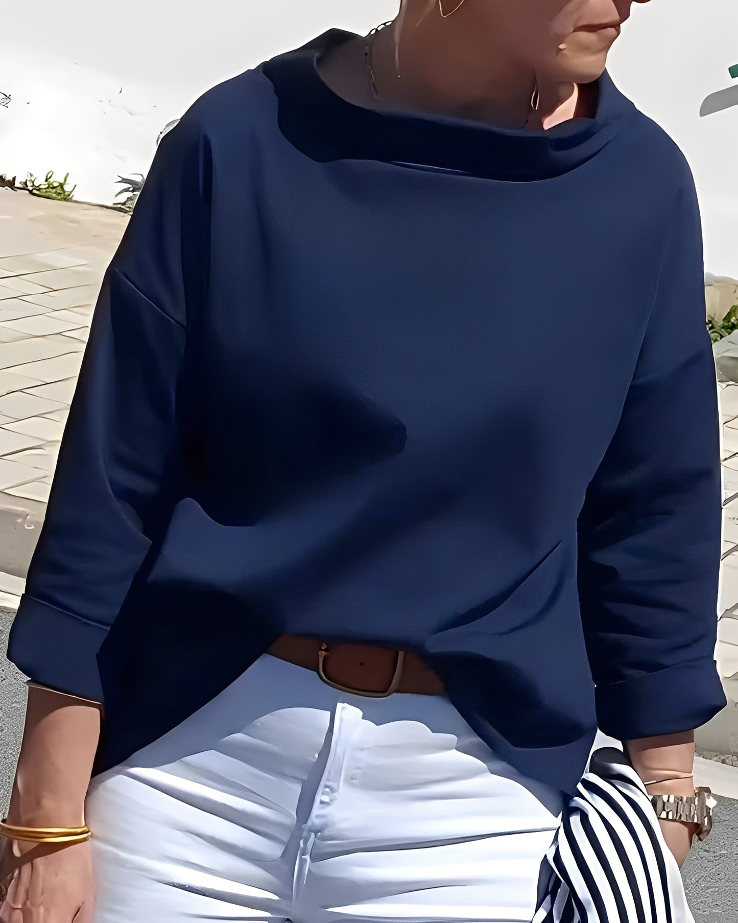 Bernadine - Elegant, ușor pulover pentru dame