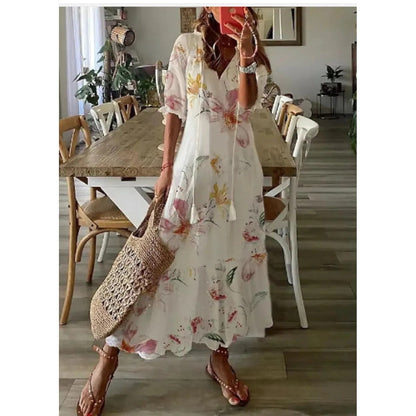 Nayeli – Rochie Boho Sărutată de Soare