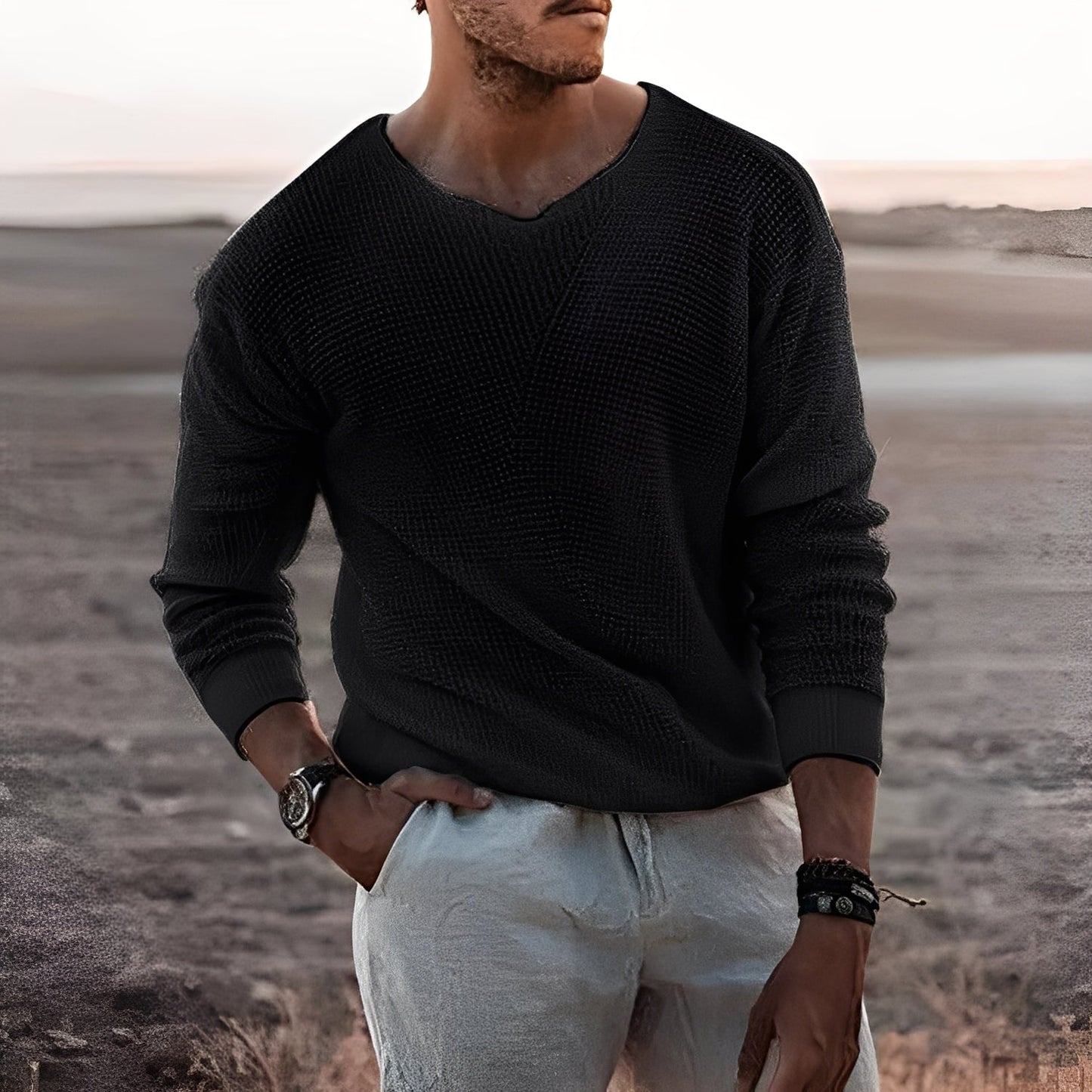 Carlton - Lässiger, warmer Strickpullover für Herren