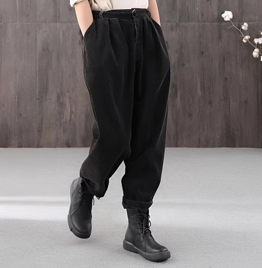 Izabelle - Pantaloni Baggy Lejeri pentru Femei