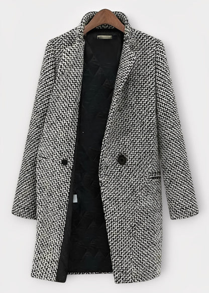 Pamelia - Mantou lung modern pentru dame