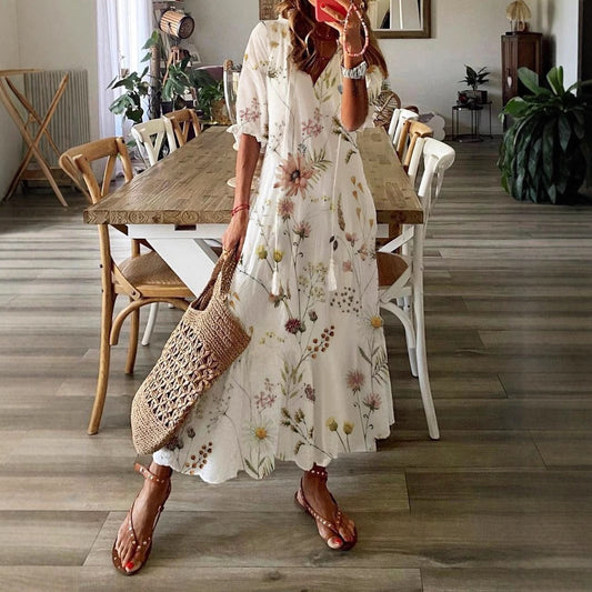 Nayeli – Rochie Boho Sărutată de Soare