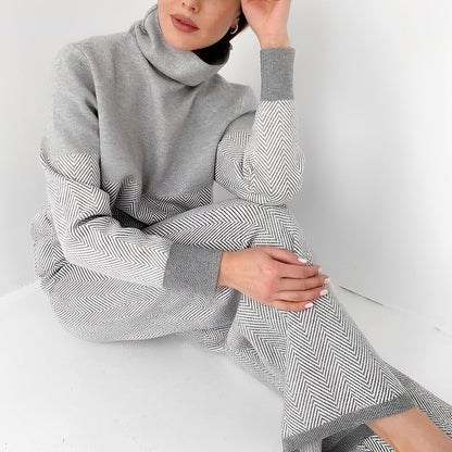 Milly - Set din două piese din fleece lejer pentru femei