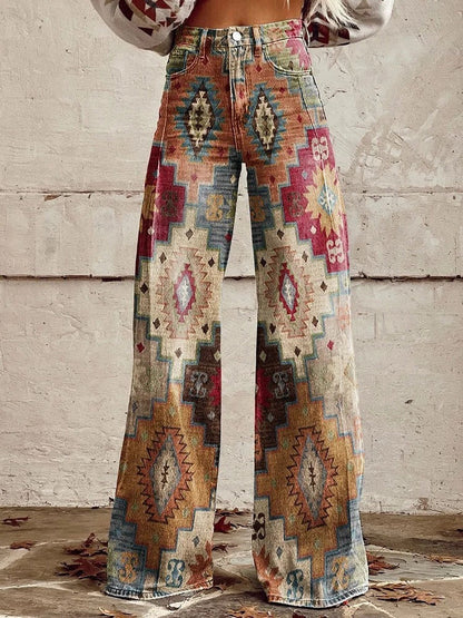 Camari – Pantaloni Evazați din Confort Natural