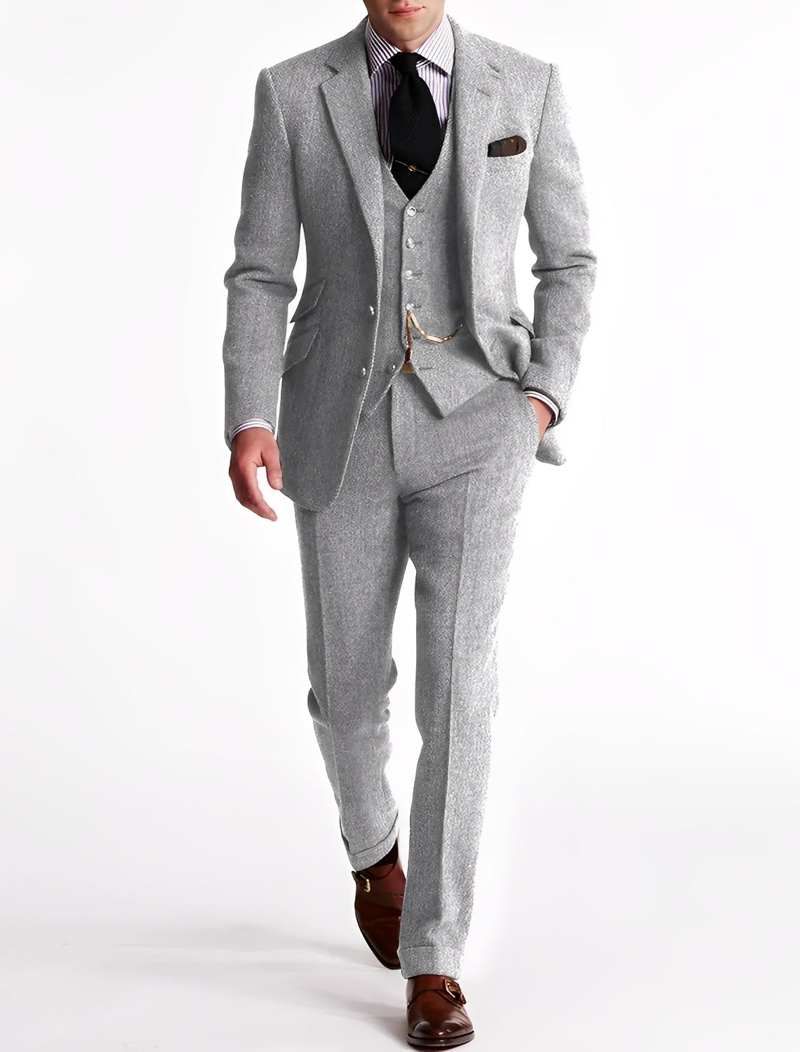 Alden - Formale costume de smoching înguste pentru barba?i