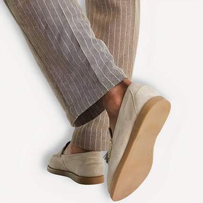 Dixon - Mocasini casual cu ciucuri pentru bărbați