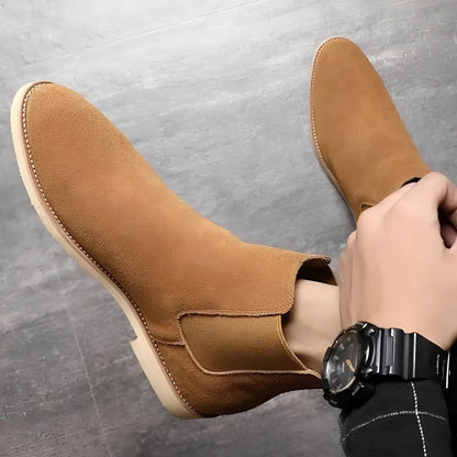 Willard - Stiluri Chelsea Cizme din Piele Întoarsă pentru Bărbați