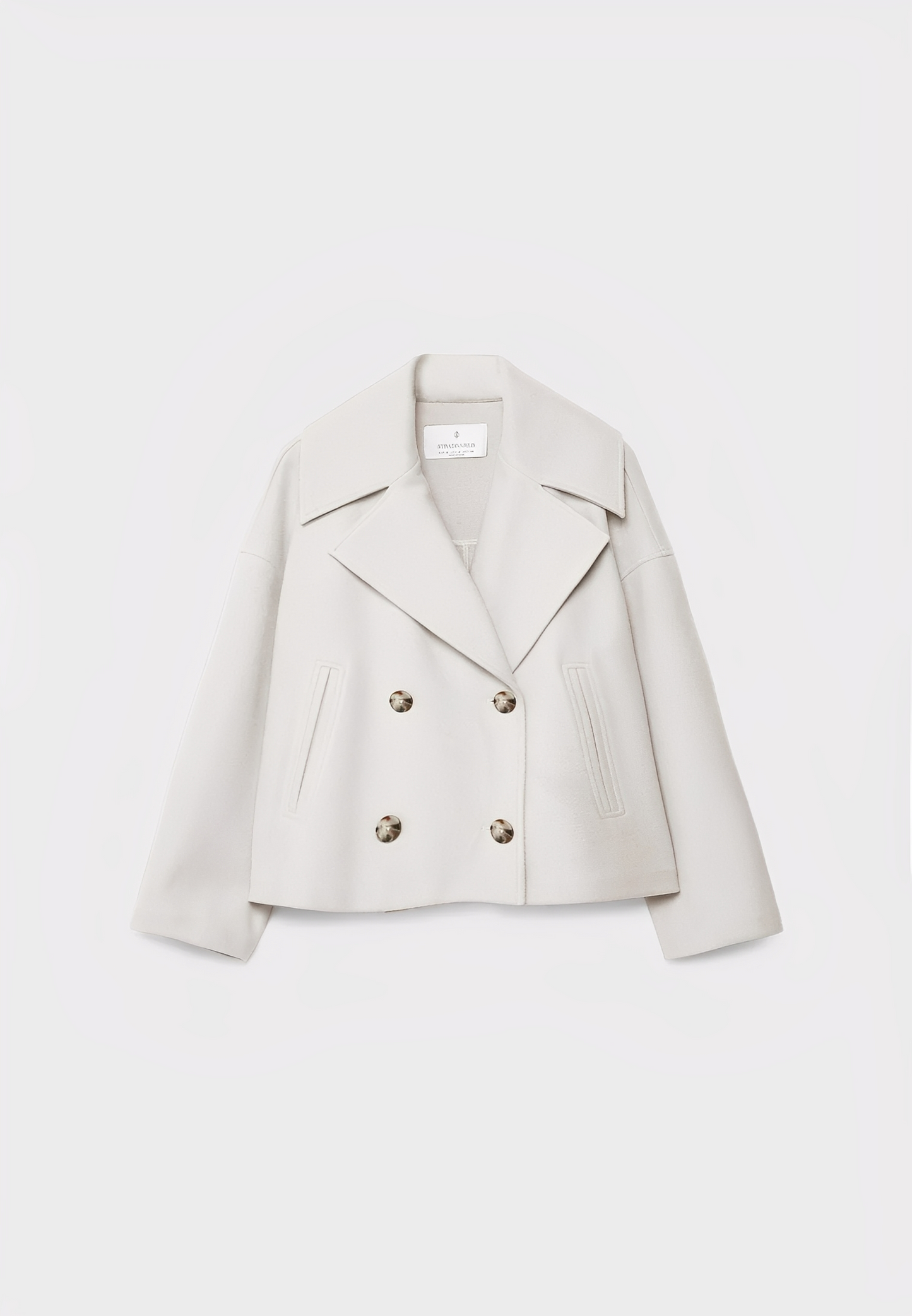 Claire – Scurtă Elegantă Dublă Jachetă