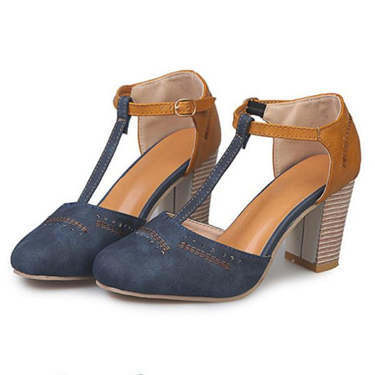 Theresia - Pantofi cu toc confortabili pentru femei