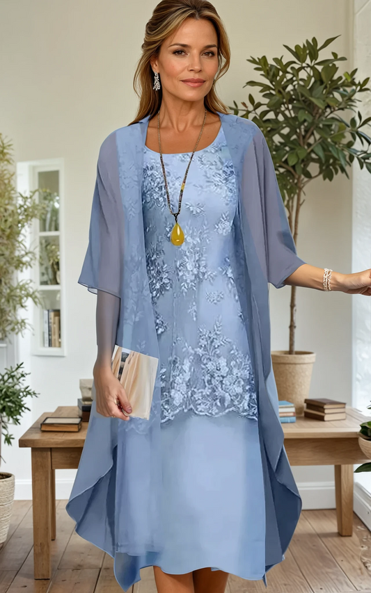 Evora – Complet în Chiffon Ușor