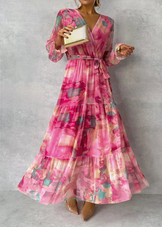 Nina – Rochie de vară lejeră cu mâneci lungi